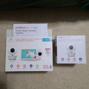 Project nursery baby monitor with extra camera